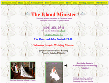Tablet Screenshot of islandminister.com